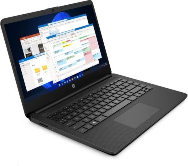 HP 14s-dq0518sa 14" Refurbished Laptop - IntelÂ® CeleronÂ®, 128 GB eMMC, Black (Excellent Condition)