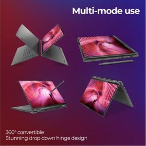 LENOVO Yoga 7i 16" 2 in 1 Refurbished Laptop - Intel® Core i7, 512 GB SSD, Grey (Excellent Condition)