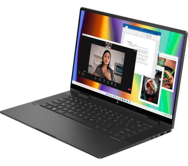 HP ENVY x360 15.6" Refurbished 2 in 1 Laptop - AMD Ryzen 5, 512 GB SSD, Black (Excellent Condition)