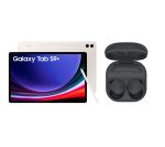 SAMSUNG Galaxy Tab S9+ 12.4" Tablet (512 GB, Beige) & Galaxy Buds2 Pro Wireless Bluetooth Noise-Cancelling Earbuds Bundle