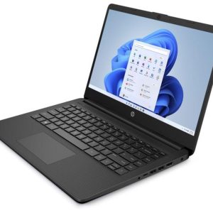 HP 14s-dq0518sa 14" Refurbished Laptop - IntelÂ® CeleronÂ®, 128 GB eMMC, Black (Very Good Condition)