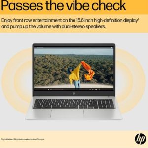 HP 15a-na0500sa 15.6" Refurbished Chromebook - IntelÂ® PentiumÂ®, 128 GB eMMC, Silver (Very Good Condition)