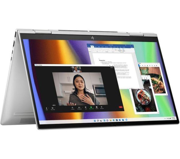 HP ENVY x360 15-fe0550sa 15.6" 2 in 1 Refurbished Laptop - Intel® Core i5, 512 GB SSD, Silver (Very Good Condition)