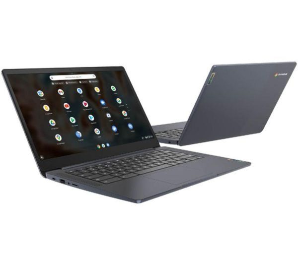 LENOVO IdeaPad Slim 3 14" Refurbished Chromebook - MediaTek MT8183, 64 GB eMMC, Blue (Very Good Condition)