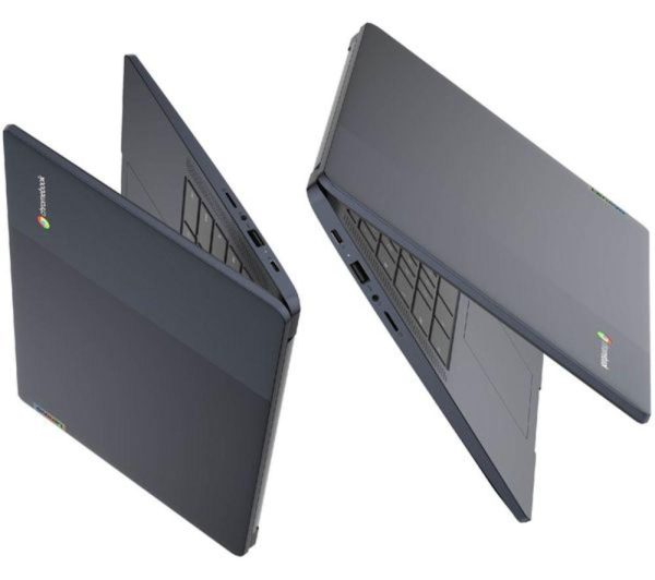 LENOVO IdeaPad Slim 3 14" Refurbished Chromebook - MediaTek MT8183, 64 GB eMMC, Blue (Very Good Condition)