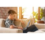 LENOVO IdeaPad Slim 3 14" Refurbished Chromebook - MediaTek MT8183, 64 GB eMMC, Blue (Very Good Condition)