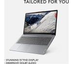 LENOVO IdeaPad 1 15.6" Refurbished Laptop - AMD Ryzen 5, 256 GB SSD, Grey (Very Good Condition)