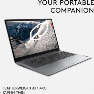 LENOVO IdeaPad 1 15.6" Refurbished Laptop - AMD Ryzen 5, 256 GB SSD, Grey (Very Good Condition)