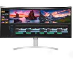 LG UltraWide 38WN95CP-W.AEK Quad HD 37.5" Curved Nano IPS LCD Monitor - White