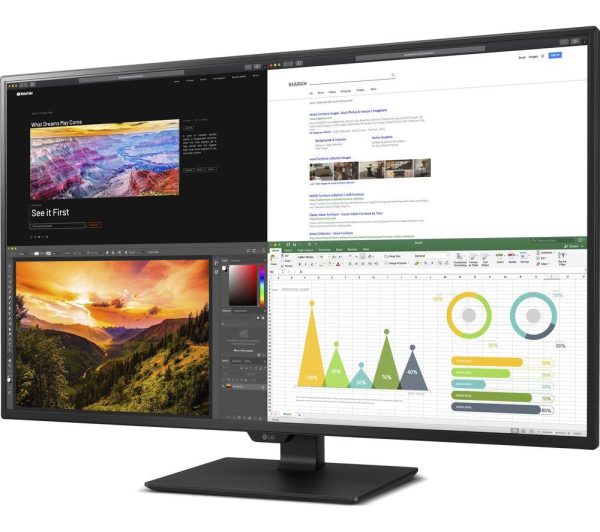 LG 43UN700P-B.AEK 4K Ultra HD 42.5" IPS LCD Monitor - Black