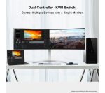 LG 49WQ95C-W.AEK UltraWide Dual Quad HD 49â€ Curved Nano IPS LCD Monitor - White