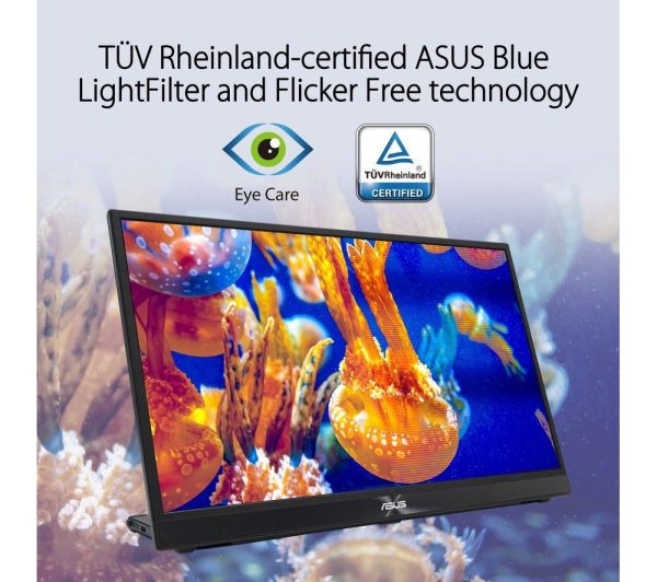 ASUS ZenScreen MB16QHG Quad HD 16" IPS LED Portable Monitor - Black