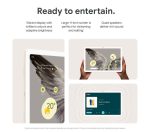 GOOGLE Pixel 11" Tablet (128 GB, Porcelain) & Chromecast 4K HDR with Google TV (Snow) Bundle