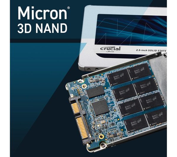 CRUCIAL MX500 2.5” Internal SSD - 1 TB