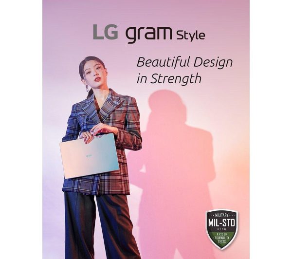 LG gram Style OLED 16Z90RS-K.AD7AA1 16" Laptop - Intel® Core i7, 2 TB SSD, White