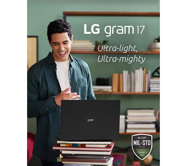 LG gram 17 17Z90R-K.AA78A1 17" Laptop - Intel® Core i7, 1 TB SSD, Obsidian Black