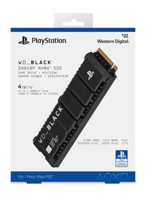 WD _BLACK SN850P M.2 Internal SSD with Heatsink - 4 TB