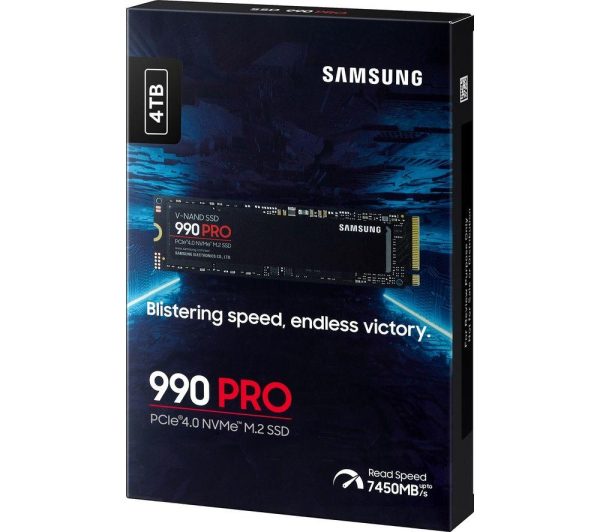 SAMSUNG 990 PRO M.2 Internal SSD - 4 TB