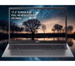 ACER Aspire 3 17.3" Laptop - Intel® Core i3, 256 GB SSD, Silver