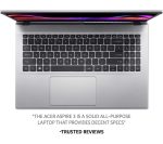 ACER Aspire 3 15.6" Laptop - AMD Ryzen 5, 512 GB SSD, Silver
