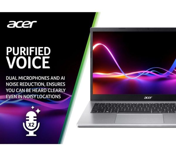 ACER Aspire 3 15.6" Laptop - AMD Ryzen 5, 512 GB SSD, Silver