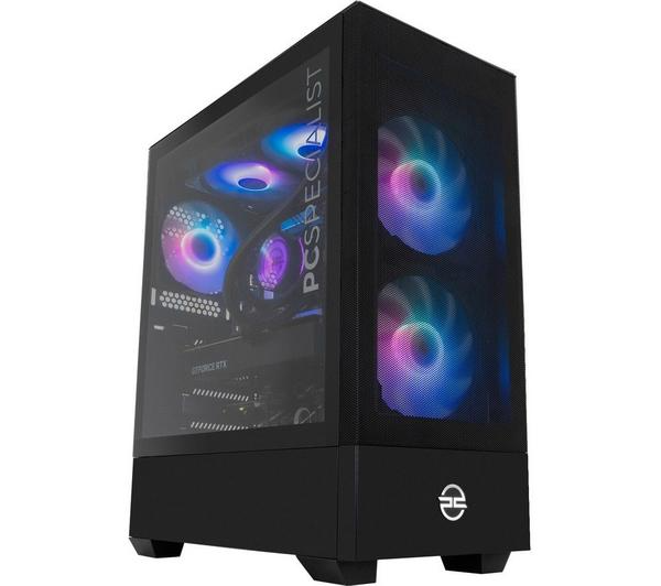 PCSPECIALIST Flux 330 Gaming PC - Intel® Core™ i7, RTX 4070, 1 TB SSD, No OS