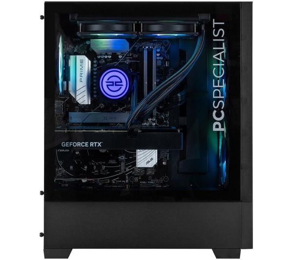 PCSPECIALIST Flux 330 Gaming PC - Intel® Core™ i7, RTX 4070, 1 TB SSD, No OS