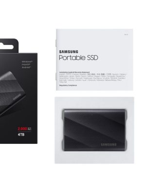 SAMSUNG T9 External SSD - 4 TB, Black