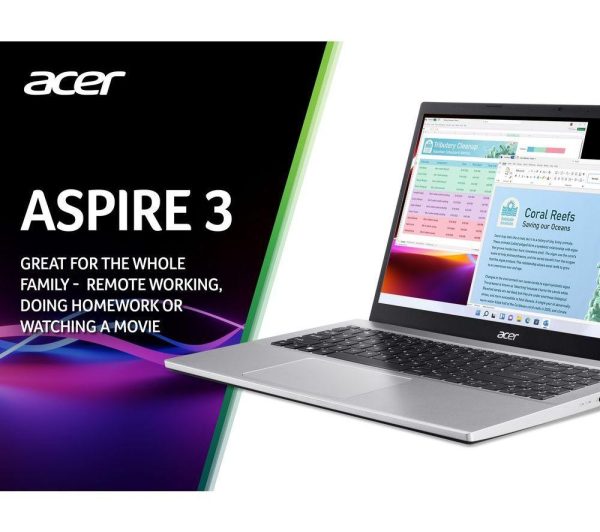 ACER Aspire 3 15.6" Laptop - Intel® Core i5, 512 GB SSD, Silver