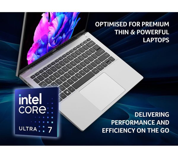 ACER Swift Go 14" Laptop - Intel® Core Ultra 7, 1 TB SSD, Silver
