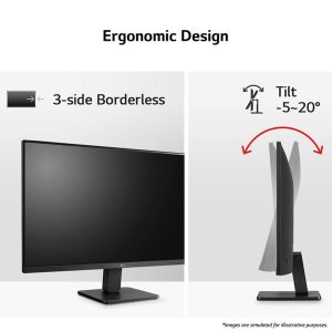 LG 27MR400 Full HD 27" IPS LCD Monitor - Black