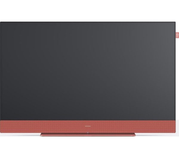 LOEWE WE. SEE 32" Smart Full HD HDR LED TV with Built-in Dolby Atmos Soundbar - Coral Red