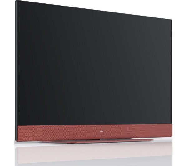 LOEWE WE. SEE 32" Smart Full HD HDR LED TV with Built-in Dolby Atmos Soundbar - Coral Red