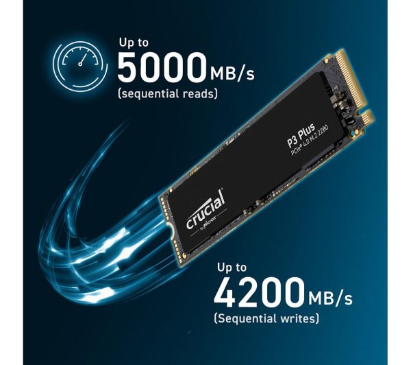CRUCIAL P3 Plus Internal SSD - 2 TB