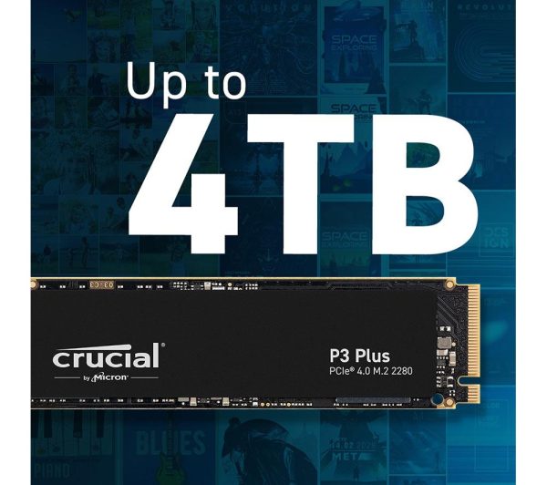CRUCIAL P3 Plus Internal SSD - 2 TB