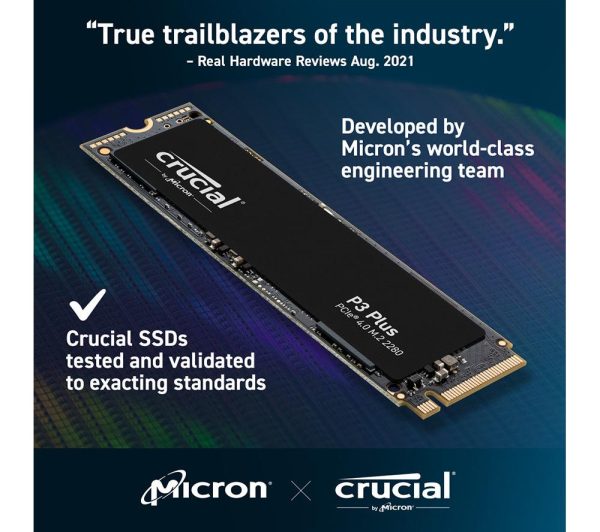 CRUCIAL P3 Plus Internal SSD - 2 TB