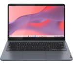 LENOVO IdeaPad Slim 3i 14" Refurbished Chromebook Plus - Intel® Core i3, 256 GB eMMC, Grey (Excellent Condition)