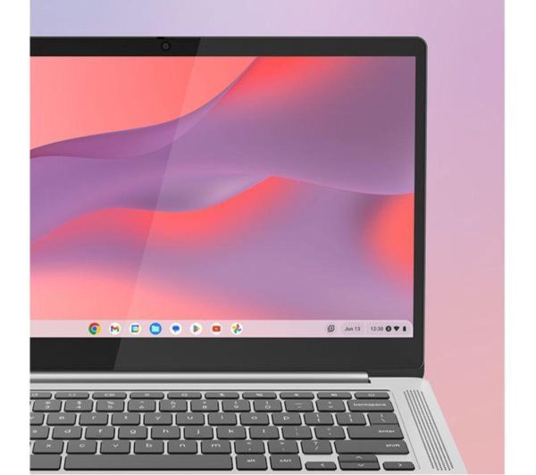LENOVO IdeaPad Slim 3i 14" Refurbished Chromebook Plus - Intel® Core i3, 256 GB eMMC, Grey (Excellent Condition)