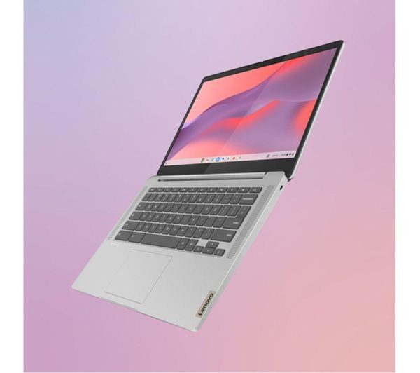 LENOVO IdeaPad Slim 3i 14" Refurbished Chromebook Plus - Intel® Core i3, 256 GB eMMC, Grey (Excellent Condition)
