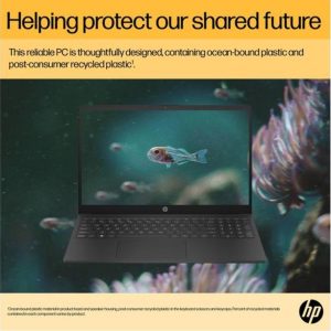 HP 15-fc0514sa 15.6" Refurbished Laptop - AMD Ryzen 5, 256 GB, Black (Excellent Condition)
