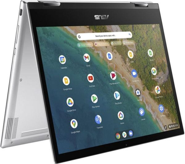 ASUS Flip CM3200MT 12" 2 in 1 Refurbished Chromebook - MediaTek MT8192, 128 GB eMMC, Grey (Excellent Condition)