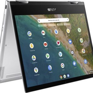 ASUS Flip CM3200MT 12" 2 in 1 Refurbished Chromebook - MediaTek MT8192, 128 GB eMMC, Grey (Very Good Condition)