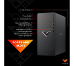 HP Victus 15L Gaming Desktop - AMD Ryzen 5, RTX 3050, 512 GB SSD