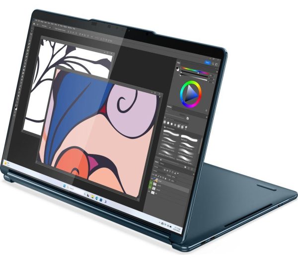 LENOVO Yoga Book 9 13.3" 2 in 1 Laptop - Intel® Core Ultra 7, 1 TB SSD, Teal