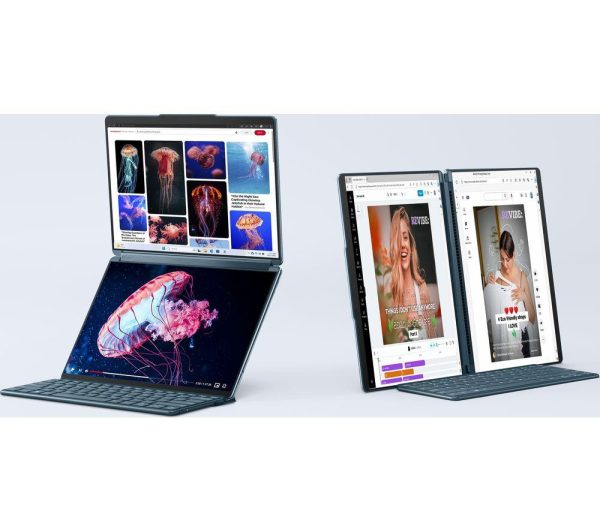 LENOVO Yoga Book 9 13.3" 2 in 1 Laptop - Intel® Core Ultra 7, 1 TB SSD, Teal
