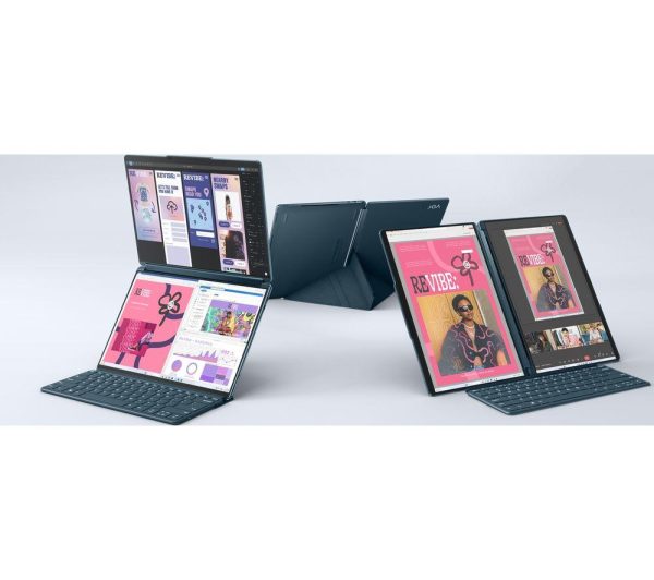 LENOVO Yoga Book 9 13.3" 2 in 1 Laptop - Intel® Core Ultra 7, 1 TB SSD, Teal