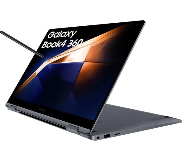 SAMSUNG Galaxy Book4 360 15.6" 2 in 1 Laptop - Intel® Core 5, 256 GB SSD, Grey