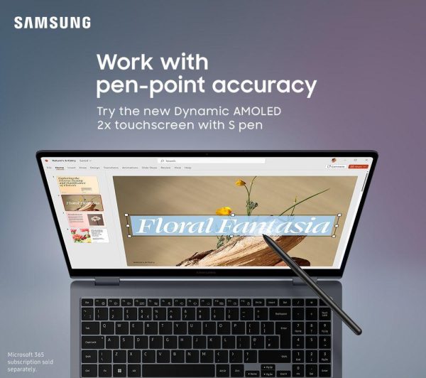SAMSUNG Galaxy Book4 Pro 360 16" 2 in 1 Laptop - Intel® Core Ultra 7, 1 TB SSD, Grey