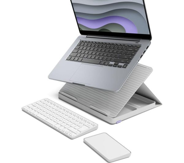 LOGITECH Casa Pop-up Desk Wireless Keyboard & Touchpad Set - Nordic Calm