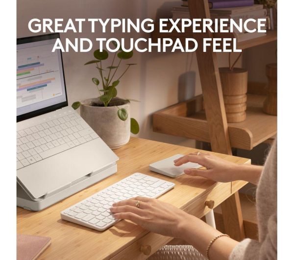 LOGITECH Casa Pop-up Desk Wireless Keyboard & Touchpad Set - Nordic Calm